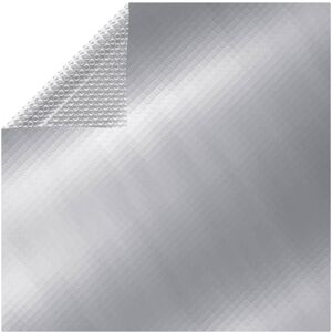 vidaXL Rectangular Pool Cover 800x500 cm PE Silver - Pool Cover vidaXL Rectangular Pool Cover 800x500 cm PE Silver - Pool Cover