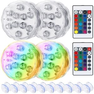 TINOR Pool Lights, Submersible led Lights, Multi-Color Submersible Lighting, with Remote Control, IP68 Waterproof Lighting Lamps, for Swimming Pool, TINOR Pool Lights, Submersible led Lights, Multi-Color Submersible Lighting, with Remote Control, IP68 Waterproof Lighting Lamps, for Swimming Pool,