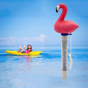 IKODM Pool Thermometer, Floating Pond Water Thermometer with String, Shatterproof Baby Pool Thermometer for Outdoor and Indoor Swimming Pools IKODM Pool Thermometer, Floating Pond Water Thermometer with String, Shatterproof Baby Pool Thermometer for Outdoor and Indoor Swimming Pools