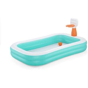 Bestway Inflatable Children's Pool Basketball 251x168x102 cm +3 Years Garden 54445 Bestway Inflatable Children's Pool Basketball 251x168x102 cm +3 Years Garden 54445