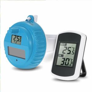 HÉLOISE Solar powered digital pool thermometer for monitoring water temperature in a swimming pool, pond or swimming pool HÉLOISE Solar powered digital pool thermometer for monitoring water temperature in a swimming pool, pond or swimming pool