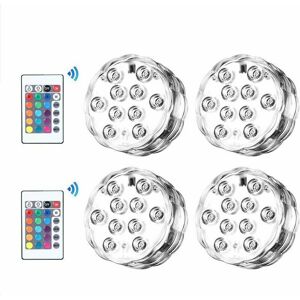 SOLEIL Submersible led Light, Waterproof rgb Multicolor led Lighting with Remote Controls, IP68 Lighting Underwater Lights for Aquarium Bathtub Swimming SOLEIL Submersible led Light, Waterproof rgb Multicolor led Lighting with Remote Controls, IP68 Lighting Underwater Lights for Aquarium Bathtub Swimming