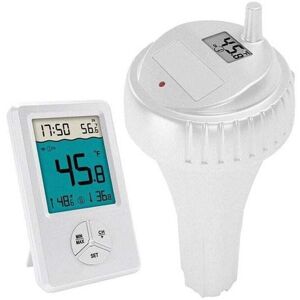 YMYNY Wireless Floating Pool Thermometer, Indoor Outdoor Thermometer for Swimming Pool, Spa, Hot Tubs and Ponds, White mumu YMYNY Wireless Floating Pool Thermometer, Indoor Outdoor Thermometer for Swimming Pool, Spa, Hot Tubs and Ponds, White mumu