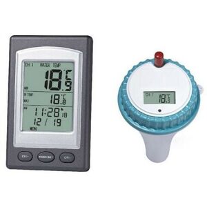 AOUGO Wireless Thermometer, Wireless Digital Swimming Pool Temperature Floating Thermometer Water Gauge Swimming Pool Spa Bathtub AOUGO Wireless Thermometer, Wireless Digital Swimming Pool Temperature Floating Thermometer Water Gauge Swimming Pool Spa Bathtub