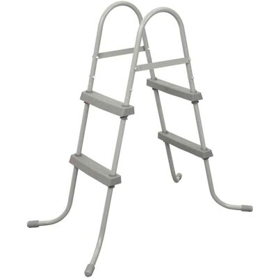 Bestway 2-Step Pool Ladder - Pool Ladder, Grey, 84cm Bestway 2-Step Pool Ladder - Pool Ladder, Grey, 84cm