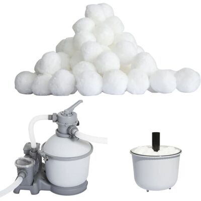 Flowclear Polysphere Filter Balls 500 g 58475 Bestway White Flowclear Polysphere Filter Balls 500 g 58475 Bestway White