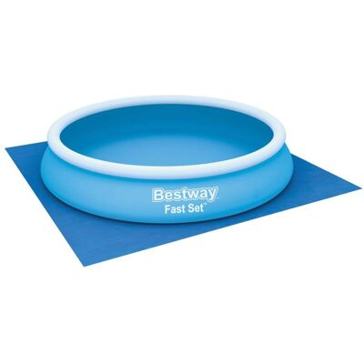 Pool Ground Cloth Flowclear 396x396 cm Bestway Blue Pool Ground Cloth Flowclear 396x396 cm Bestway Blue