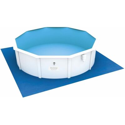 Pool Ground Cloth Flowclear 488x488 cm Bestway Blue Pool Ground Cloth Flowclear 488x488 cm Bestway Blue