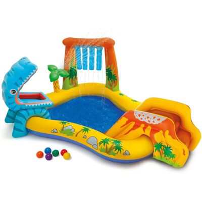 Intex - Inflatable Pool Dinosaur Play Center 249x191x109 cm 57444NP Intex - Inflatable Pool Dinosaur Play Center 249x191x109 cm 57444NP