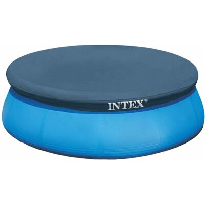 Pool Cover Round 366 cm 28022 Intex Blue Pool Cover Round 366 cm 28022 Intex Blue