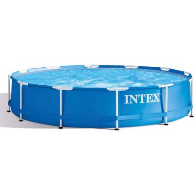 No Brand - Swimming Pool Metal Frame 366x76 cm 28210NP intex No Brand - Swimming Pool Metal Frame 366x76 cm 28210NP intex