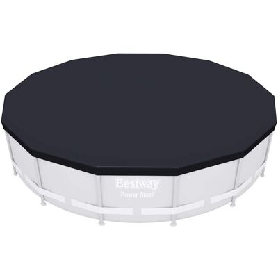 Bestway Pool Cover - 427 cm - Anthracite - Pool Cover Bestway Pool Cover - 427 cm - Anthracite - Pool Cover