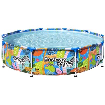 Bestway Steel Pro Frame Above Ground Pool - 305x66 cm Bestway Steel Pro Frame Above Ground Pool - 305x66 cm