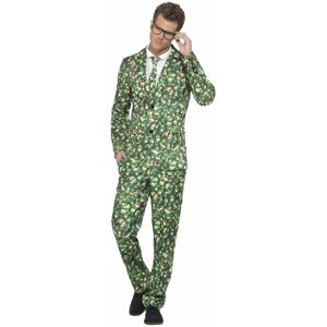 SMIFFYS Brussel Sprout Suit with Jacket Trousers & Tie [41010M]