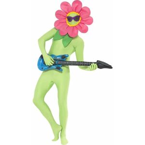 SMIFFYS Dancing Flower Kit Green Headpiece with Glasses & Inflatable Guitar [23496]