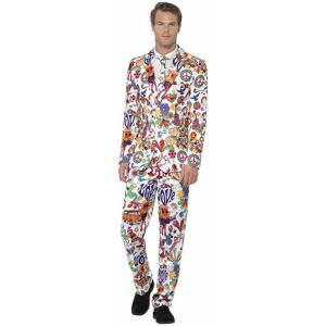 SMIFFYS Groovy Suit with Jacket Trousers & Tie [24592L]