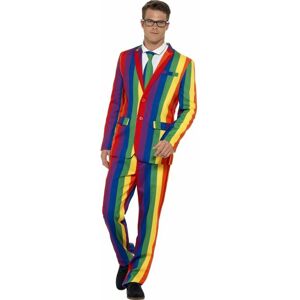 SMIFFYS Over The Rainbow Suit Multi-Coloured with Jacket Trousers & Tie [27560L]