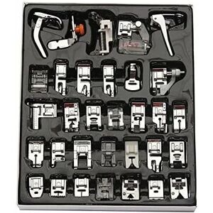 LANGRAY Coco Digital Kit Foot, for Brother / Singer / Janome sewing machines, 15 pieces 32pcs