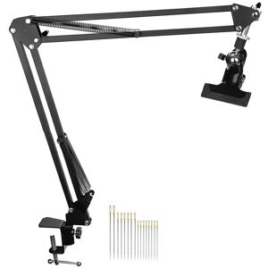 TLILY Adjustable Metal Embroidery Hoop Stand, Folding Holder and 16 Pieces Needles TLILY Adjustable Metal Embroidery Hoop Stand, Folding Holder and 16 Pieces Needles