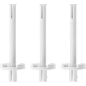 CCYKXA Pieces Bobbin Pins for Sewing Machine, White Plastic Bobbin Holder, 6 cm, Shuttle Frame Accessories, Replacement Parts for Sewing Machines CCYKXA Pieces Bobbin Pins for Sewing Machine, White Plastic Bobbin Holder, 6 cm, Shuttle Frame Accessories, Replacement Parts for Sewing Machines