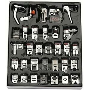 HOOPZI Coco Digital Kit Foot, for Brother / Singer / Janome sewing machines, 15 pieces 32pcs HOOPZI Coco Digital Kit Foot, for Brother / Singer / Janome sewing machines, 15 pieces 32pcs
