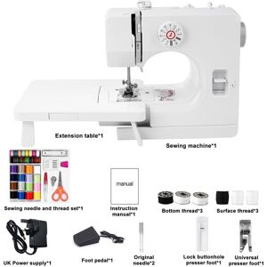 725 Electric 12 Line Trail Sewing Machine (British Regulations)+Extended Channel+Sewing Cable Set - Dewin 725 Electric 12 Line Trail Sewing Machine (British Regulations)+Extended Channel+Sewing Cable Set - Dewin