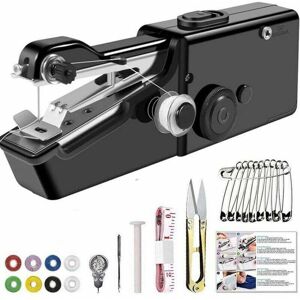 DEBUNS Mini Portable Sewing Machine - Handheld Sewing Machine - Portable Electric Sewing Machine for Adults - Suitable for Fabrics, Home, Travel, DIY, DEBUNS Mini Portable Sewing Machine - Handheld Sewing Machine - Portable Electric Sewing Machine for Adults - Suitable for Fabrics, Home, Travel, DIY,