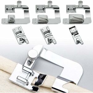 YMYNY Pieces Sewing Machine Presser Foot Hemming Foot Sewing 4/8 6/8 8/8in Rolled Hem Foot 3/4/6mm mumu Presser Foot YMYNY Pieces Sewing Machine Presser Foot Hemming Foot Sewing 4/8 6/8 8/8in Rolled Hem Foot 3/4/6mm mumu Presser Foot