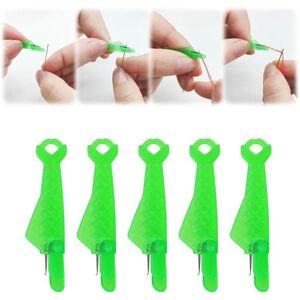 TORMATOR Set of 4 new sewing accessories: plastic needle threader for sewing machine, needle threader for hand sewing and quilting TORMATOR Set of 4 new sewing accessories: plastic needle threader for sewing machine, needle threader for hand sewing and quilting