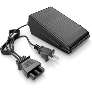 TLILY Sewing Machine Foot Pedal Power Cord Replacement for Singer, d Shape Plug Singer 4452 4443 4432 4423 150s us TLILY Sewing Machine Foot Pedal Power Cord Replacement for Singer, d Shape Plug Singer 4452 4443 4432 4423 150s us