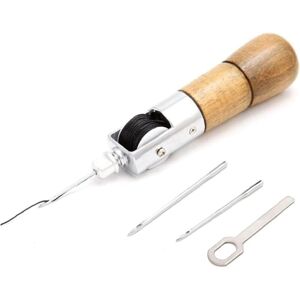 Tinor - Wooden Handle Leather Stitching Awl Kit, Professional Hand Stitcher Leather Hand Sewing Machine, Locking Tool for diy Stitching Kit Sewing Tinor - Wooden Handle Leather Stitching Awl Kit, Professional Hand Stitcher Leather Hand Sewing Machine, Locking Tool for diy Stitching Kit Sewing