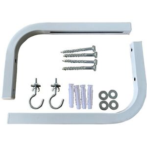 COOCHEER 90 Degree Projection Screen Wall Bracket, Projection Screen L Bracket, Adjustable Ceiling Bracket for HD Projector Screen COOCHEER 90 Degree Projection Screen Wall Bracket, Projection Screen L Bracket, Adjustable Ceiling Bracket for HD Projector Screen