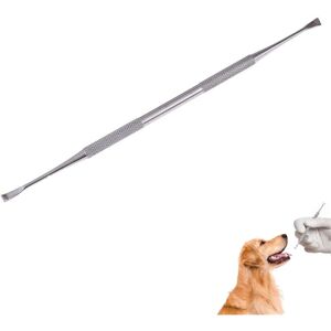 Héloise - Tooth Scraper for Dogs and Cats, Teeth Cleaning Tool, Stainless Steel Dog Oral Tool, Dog and Cat Toothbrushes, Stainless Steel Teeth