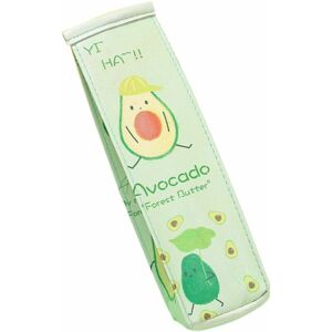 Denuotop - Cute Milk Shape Pencil Case,Cartoon Avocado Pen Bag for Kids, Waterproof pu Leather Pocket Stationery Portable Cosmetic Makeup Storage