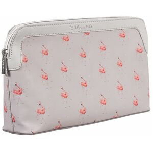 Wrendale Designs - Flamingo Large Cosmetic Bag - Pink Lady