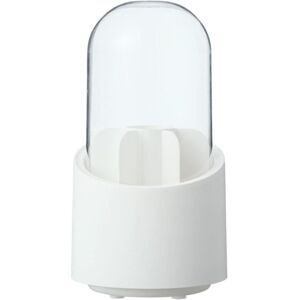 Alwaysh - Cosmetic Brush Storage Box, Rotating Pen Holder for Students Stationery, White, Bathroom Hair Brush Holder, Makeup Organizer, Holder Alwaysh - Cosmetic Brush Storage Box, Rotating Pen Holder for Students Stationery, White, Bathroom Hair Brush Holder, Makeup Organizer, Holder