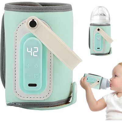 FNINIJEDE Baby Bottle Keep Warm Cover, Usb Milk Warmer, Insulation Bottle Warmer Bag, Rapid Heating Sleeve, Travel & Driving Friendly, Indoor Use, & Portable, Single Unit, Easy To Use FNINIJEDE Baby Bottle Keep Warm Cover, Usb Milk Warmer, Insulation Bottle Warmer Bag, Rapid Heating Sleeve, Travel & Driving Friendly, Indoor Use, & Portable, Single Unit, Easy To Use