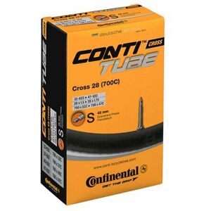 Cross tube - presta 42MM valve: black 700X32-47C TUCCROSSP42 - Continental