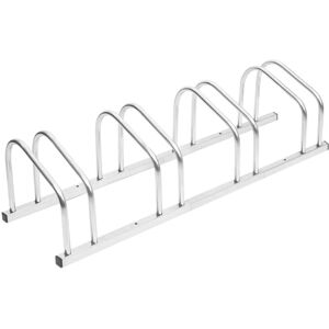 Vidaxl - Bike Rack for 4 Bikes Galvanised Steel Silver