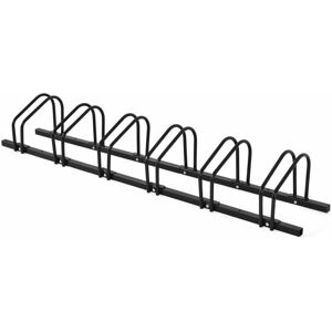 Gymax - 6 Bike Rack Bicycle Storage Rack Bicycle Parking Stand for Home Garden Garage