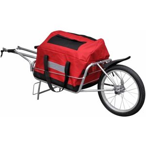 Berkfield Home - Bicycle Cargo Trailer One-wheel with Storage Bag