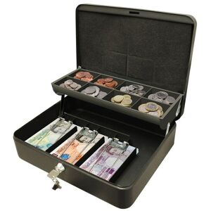 Cathedral - Ultimate Cash Box 300mm (12 in) Key Lock Black - Black