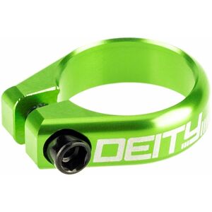 Deity - circuit seatpost clamp: green 38.6MM ZFDE26CRT38GN