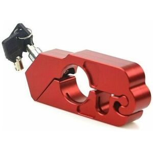 Rose - Hardware Anti-theft Motorcycle Handle Universal Aluminum Security Safety Handle Locks Handset Handlebar Lock Brake Lever Fit Scooters Bikes