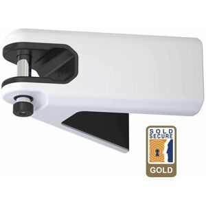 Airlok wall mounted lock/hanger: white - HLALK1WT - Hiplok