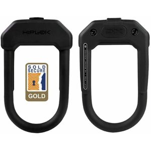 Hiplok - dx d lock 14MM x 15 x 8.5CM hardened steel (gold sold secure): black 14MM x 15 x 8.5CM - HLDX1AB