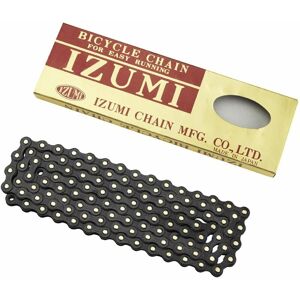 Standard chain 1/2 x 116 links black/gold: black/gold - IZSTCHAINB9 - Izumi