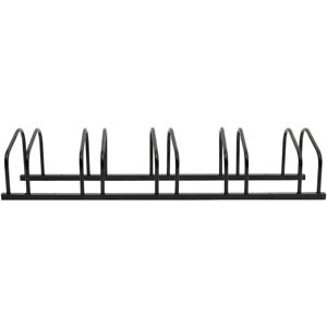 Berkfield Home - Mayfair Bike Rack for 5 Bikes Black Steel