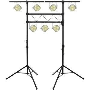 Berkfield Home - Mayfair Light Stand Black 238x115x(180-300) cm Steel