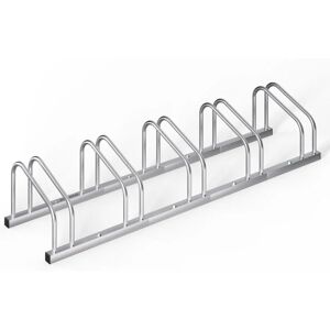 Monzana - Bike Stand Parking Rack for 2-6 Bikes 35-60mm Tyre Width Outdoor 5 bikes